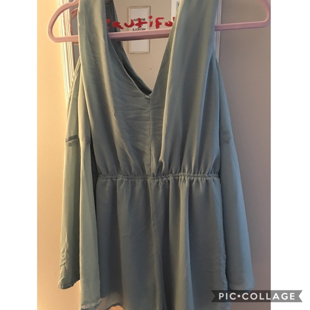 Blue romper
